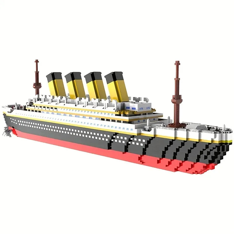 Titanic - Blocos de construção 21x16x4,5cm